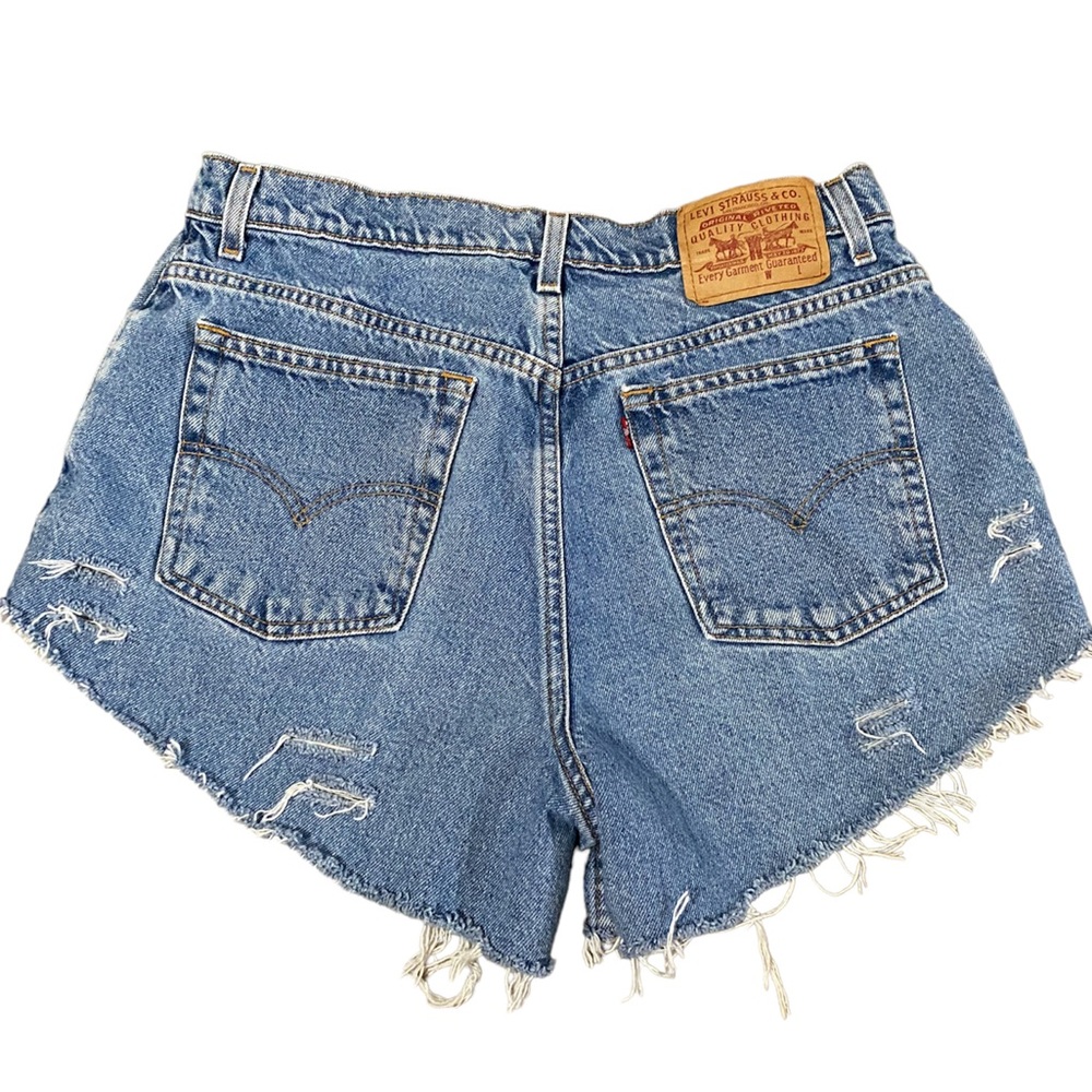 LEVI’S Vintage Distressed Denim Cutoff Shorts